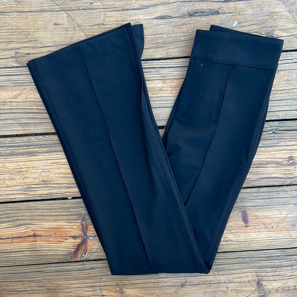 ASOS High-Rise Split-Hem Tailored Pants